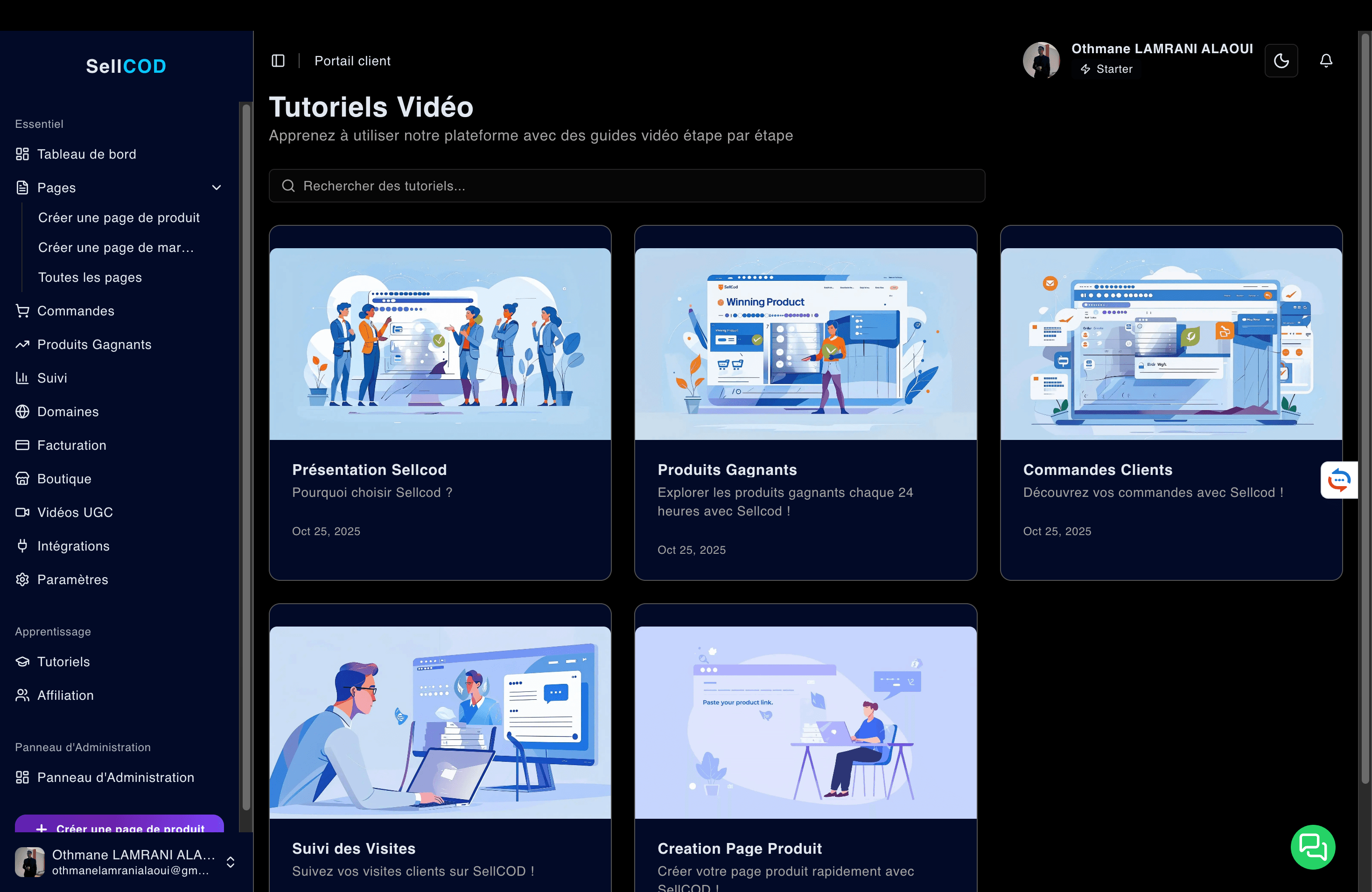 Sellcod.ai - Plateforme SaaS, IA & Automatisation E-commerce 